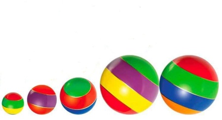 Купить Мячи резиновые (комплект из 5 мячей различного диаметра) в Дрезне 